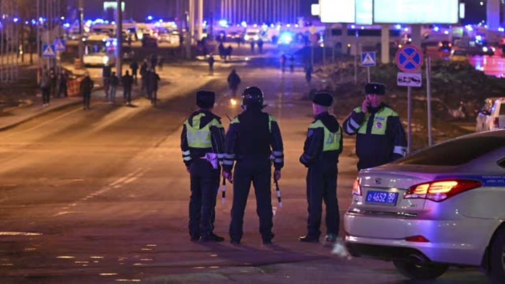 Russia says 60 dead, 145 injured in concert hall raid; Islamic State group claims responsibility